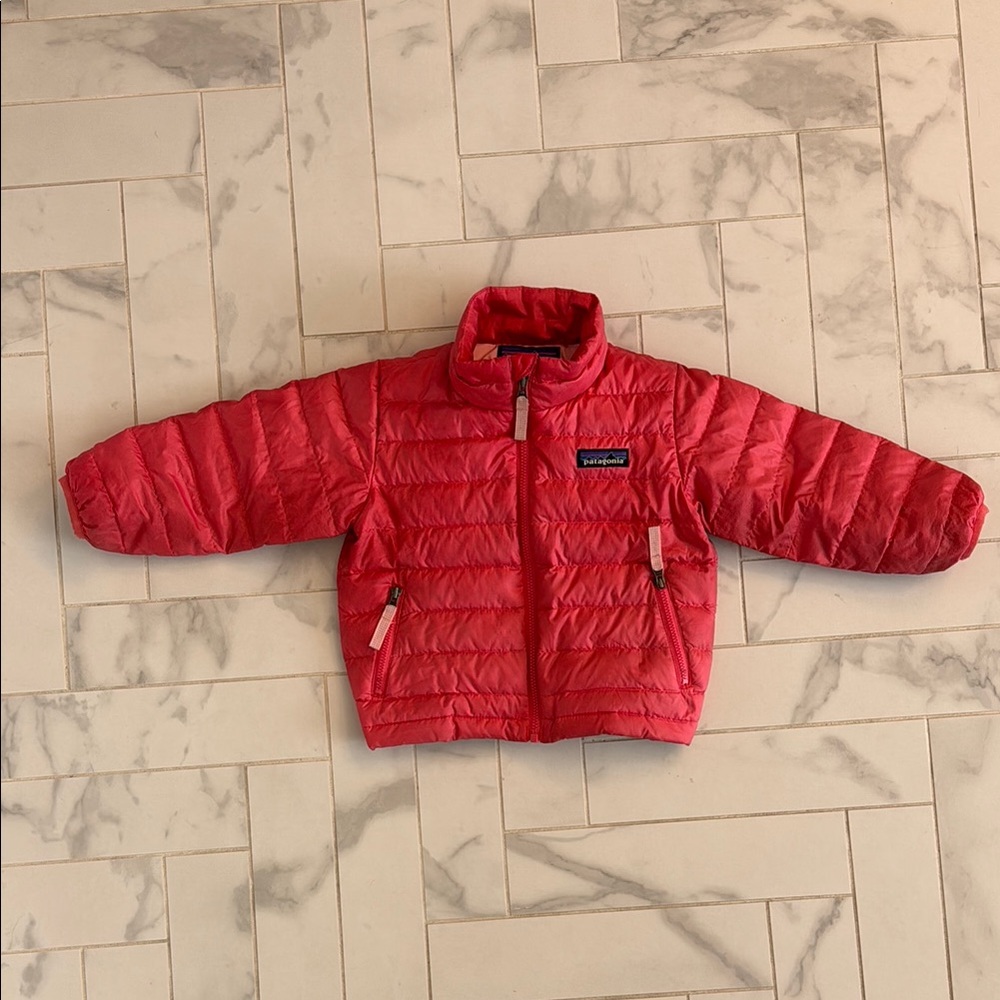 Patagonia Pink Puffer Jacket